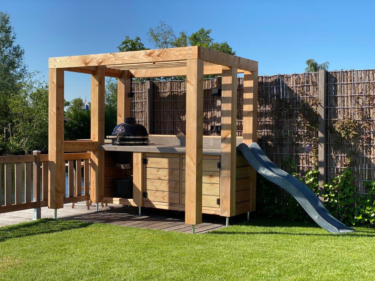 New - Private Residence With Sauna - On A Lake Near Amsterdam Vinkeveen Exteriör bild