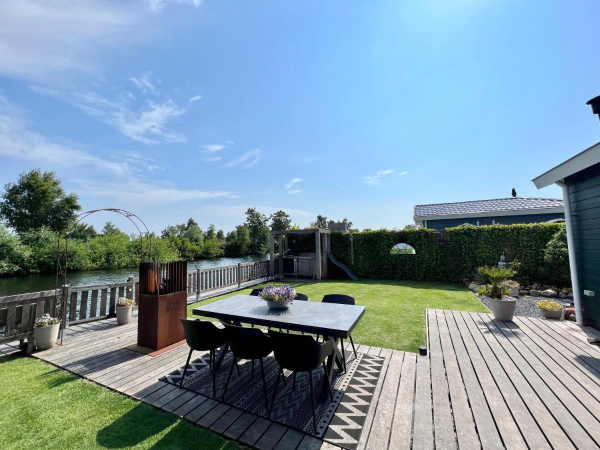 New - Private Residence With Sauna - On A Lake Near Amsterdam Vinkeveen Exteriör bild