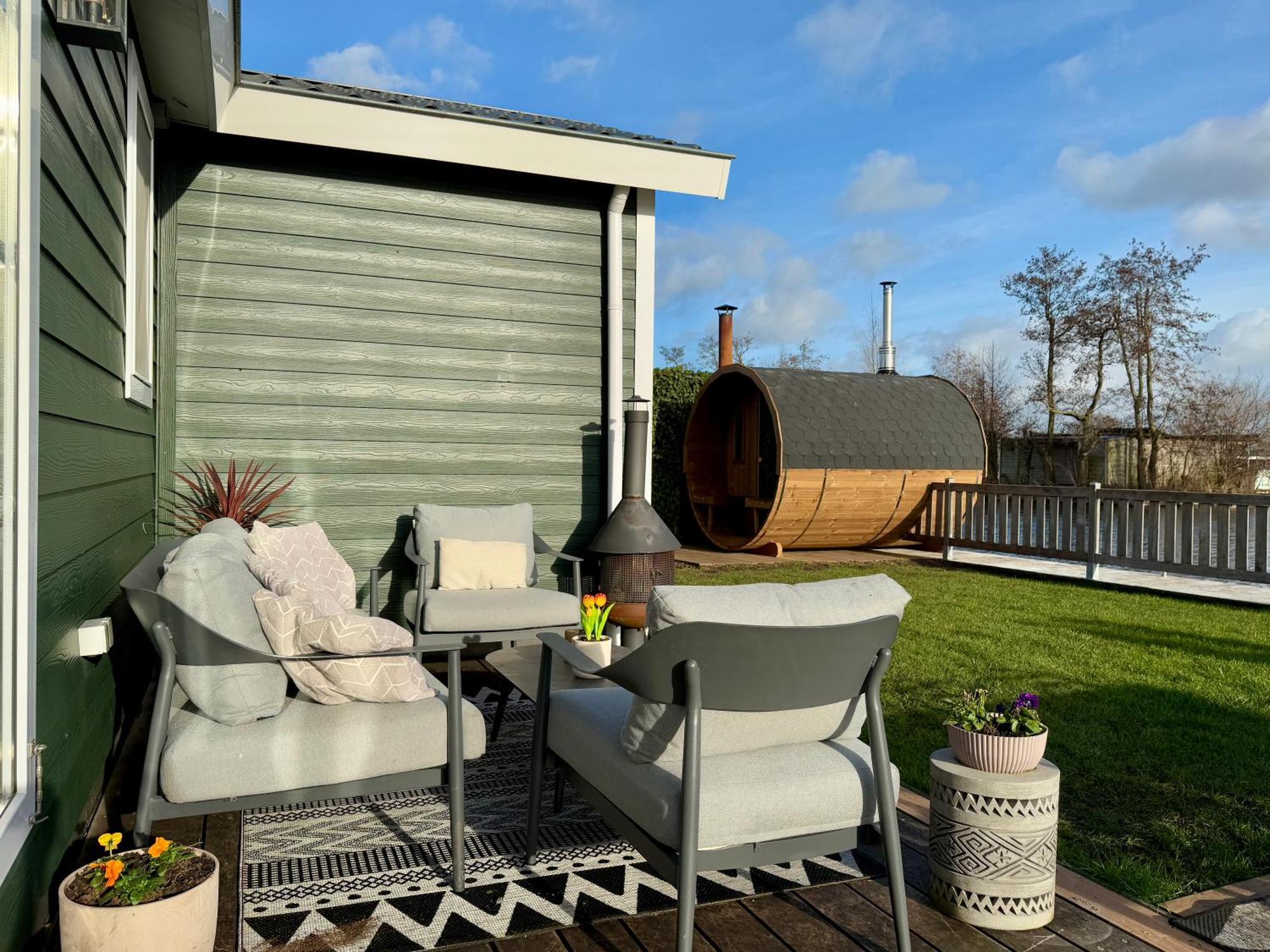 New - Private Residence With Sauna - On A Lake Near Amsterdam Vinkeveen Exteriör bild
