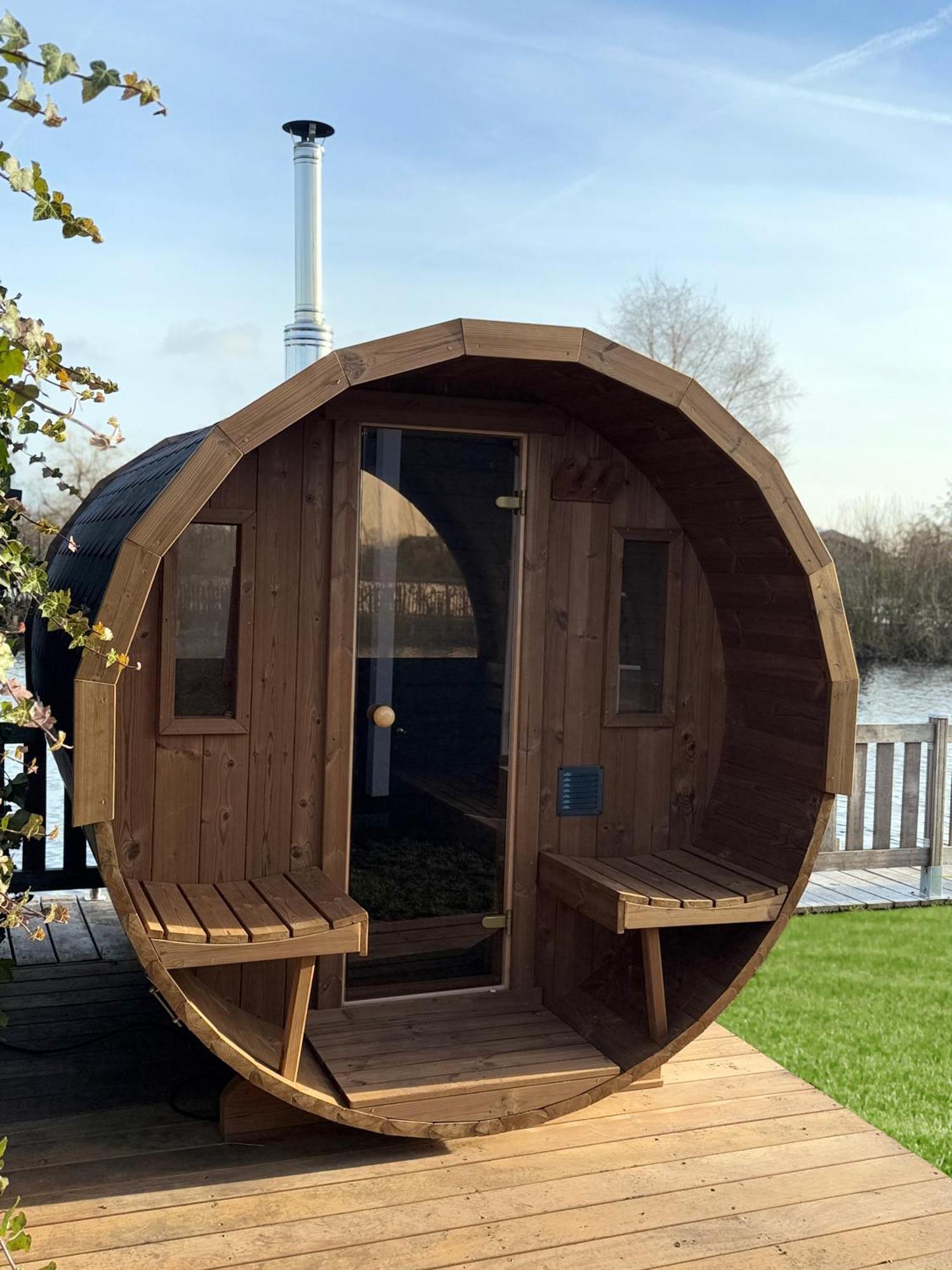 New - Private Residence With Sauna - On A Lake Near Amsterdam Vinkeveen Exteriör bild